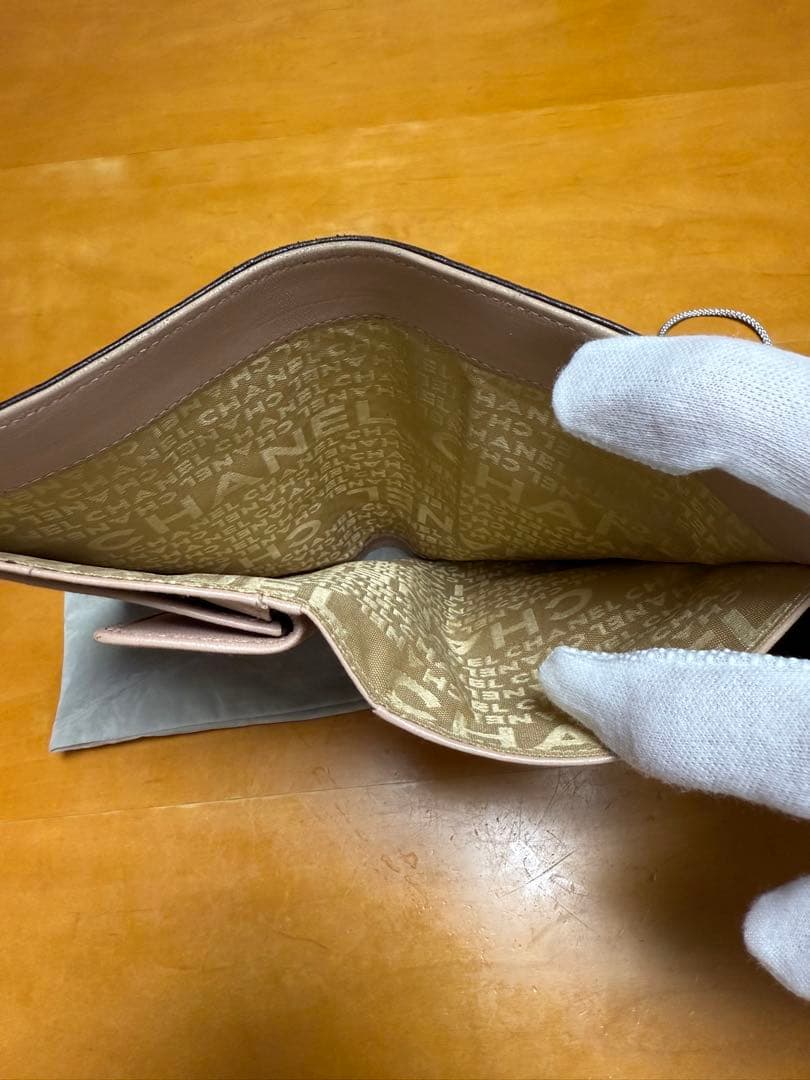 CHANEL シャネル チョコバー　長財布　 ヴィンテージ美品