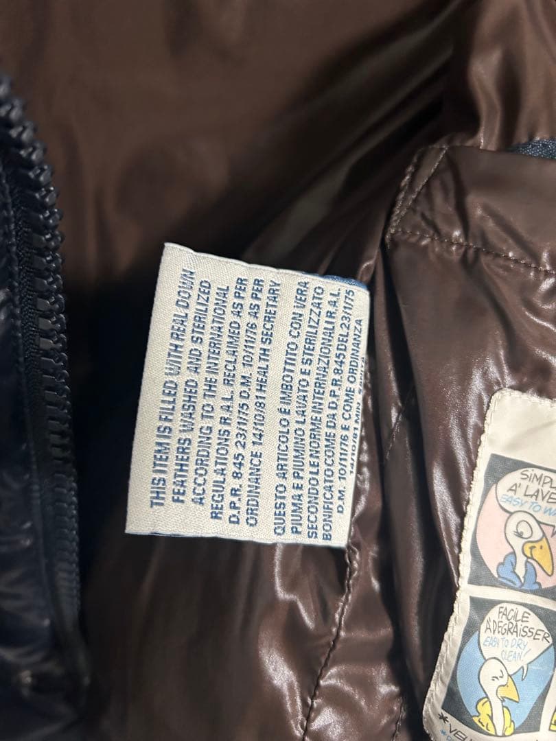 Moncler Tibb モンクレールTibb　ダウンベスト　ネイビー