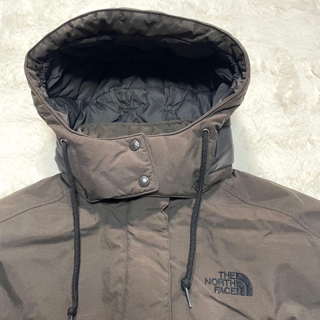 【THE NORTH FACE】異素材切り替え中綿ロングジャケット　大きいサイズ
