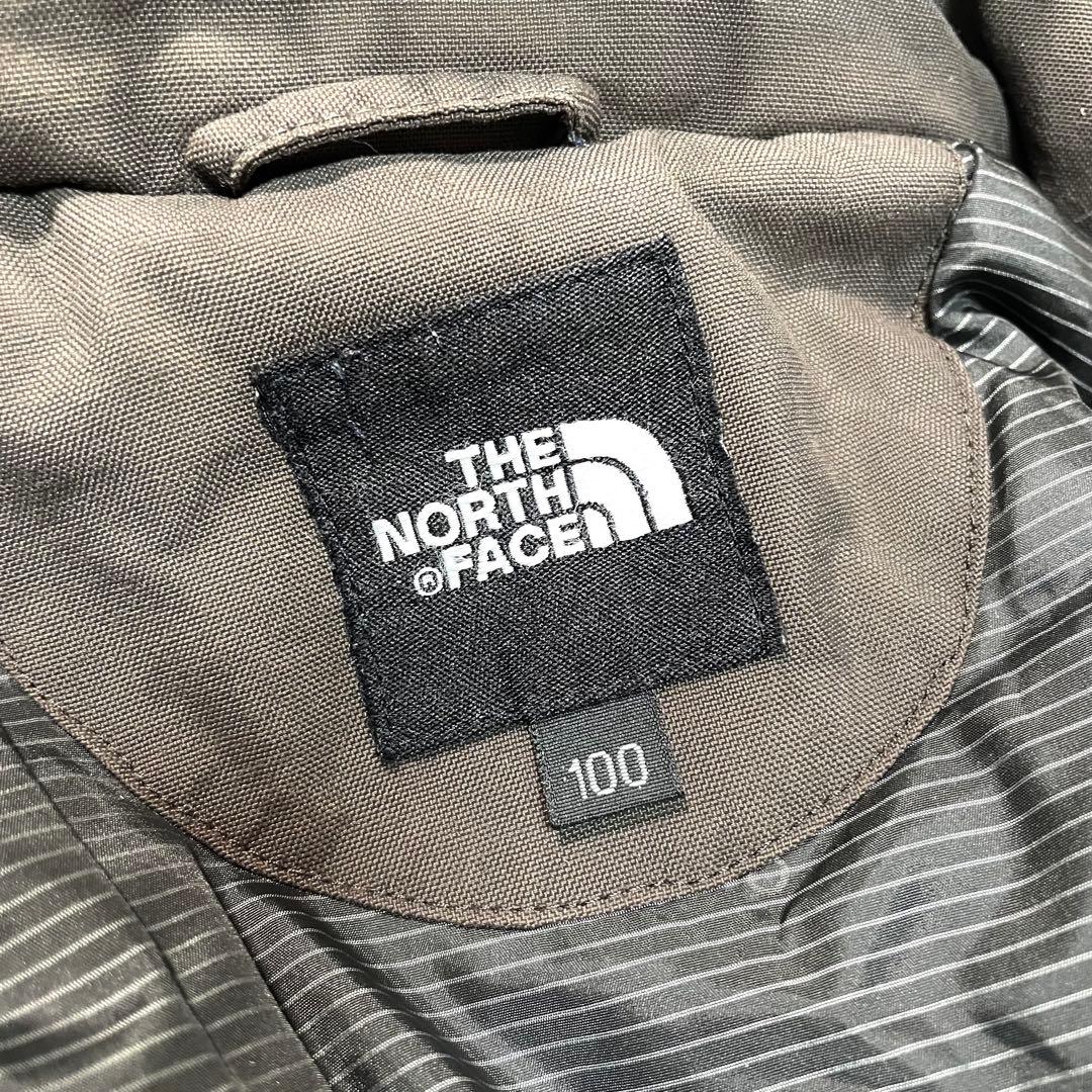 【THE NORTH FACE】異素材切り替え中綿ロングジャケット　大きいサイズ