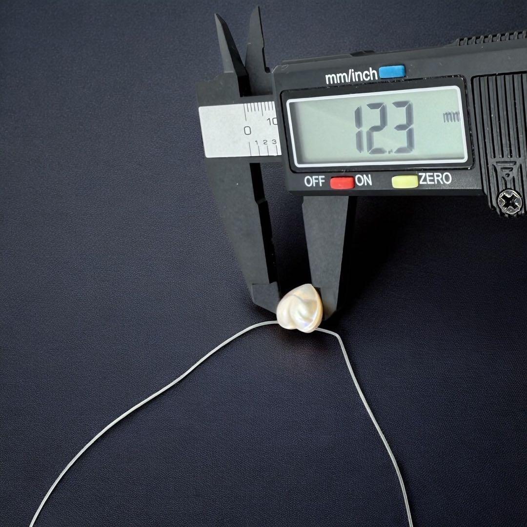 【極上】希少　タサキ　マベパール　K18 ペンダント　ハート　ネックレス