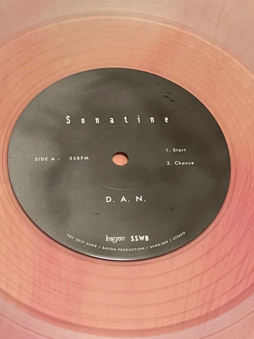 D.A.N. / Sonatine 2枚組アナログ盤　レコード LP