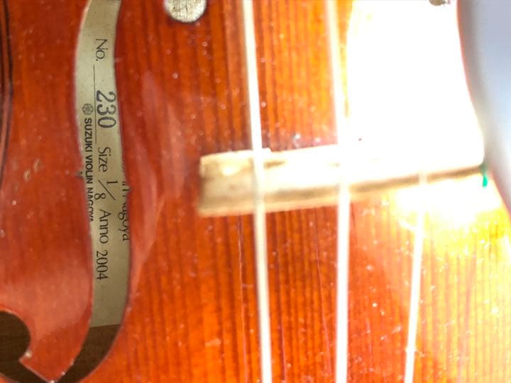 鈴木バイオリン 1/8 No.230 2004年製