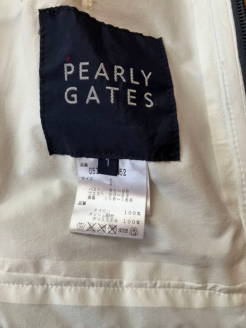 ２回着用　パーリーゲイツ　レインウェア　レディース 上1 下0