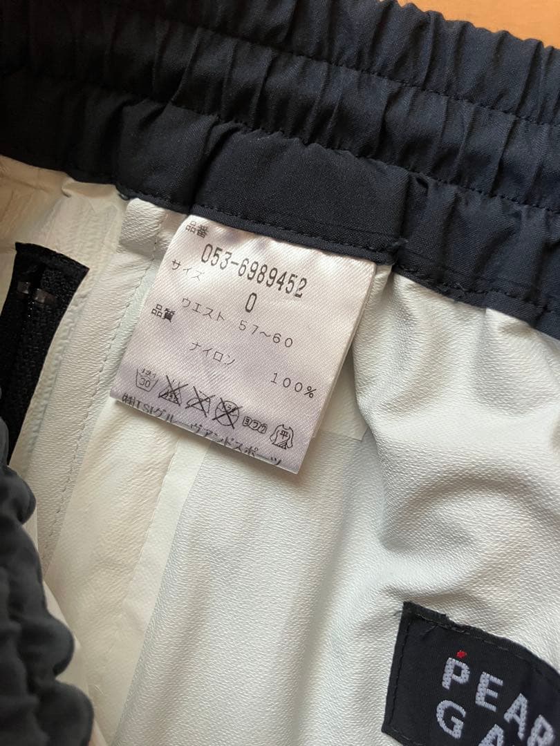 ２回着用　パーリーゲイツ　レインウェア　レディース 上1 下0