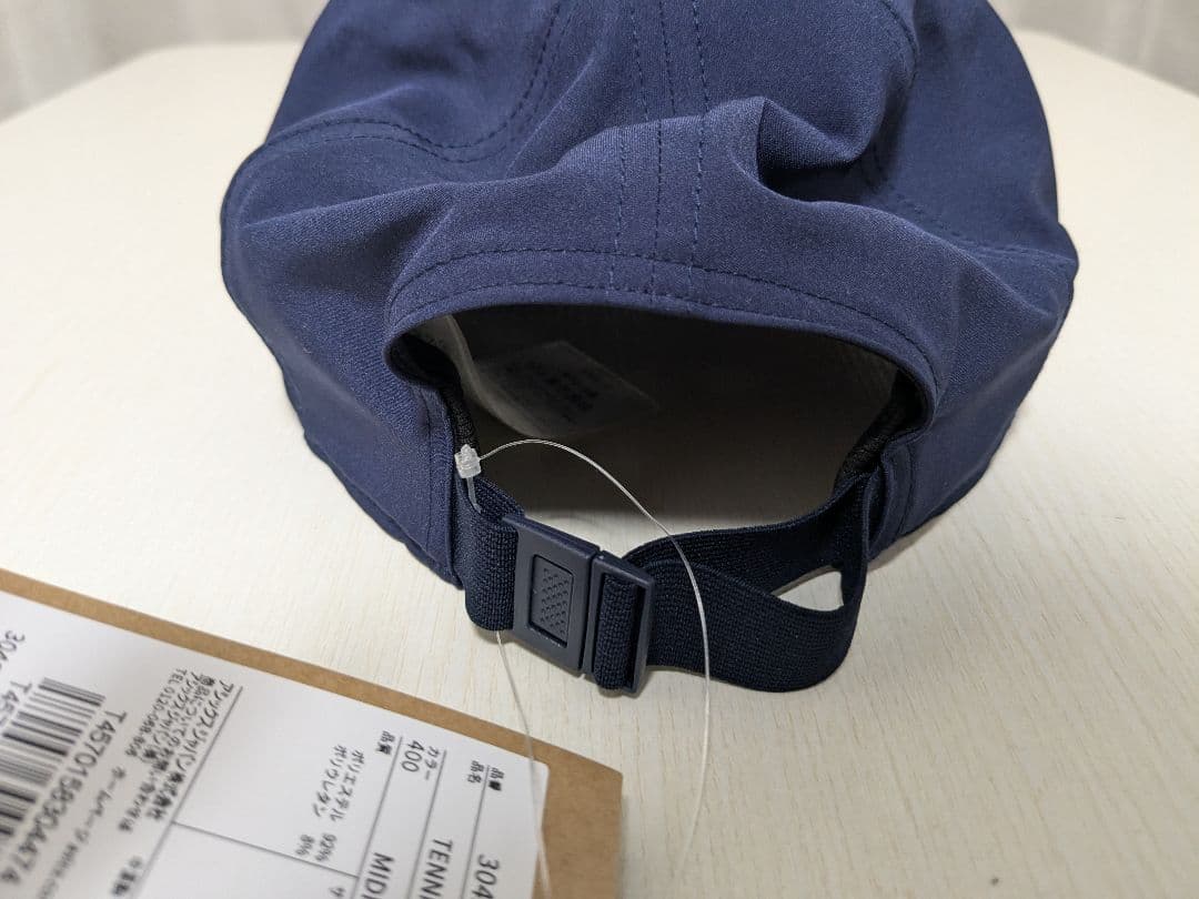 ASICS×A.P.C.テニスキャップ ミッドナイト アーペーセー アシックス