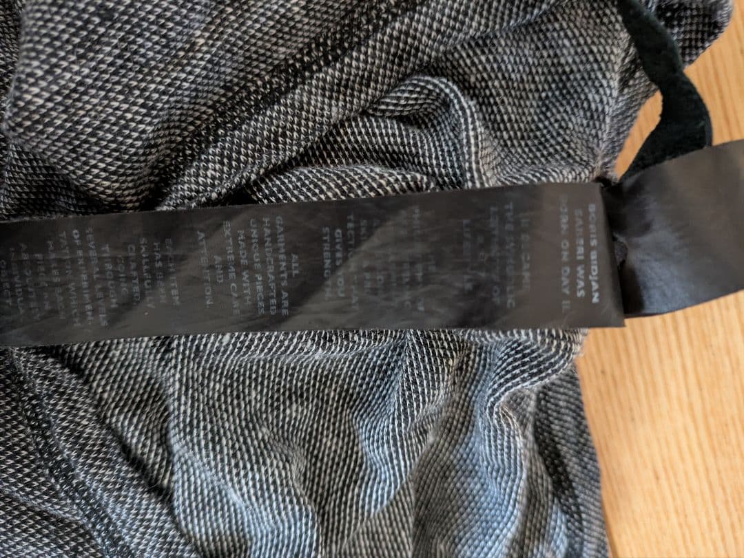 ぬ*様 14SS boris bidjan saberi Tシャツ S