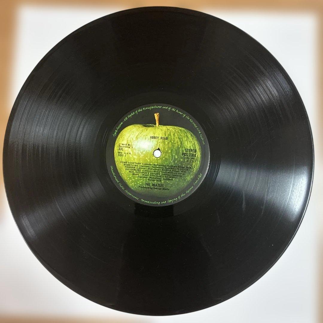 ビートルズ 名盤 レコード アビーロード UKオリジナル盤 レフトアップル