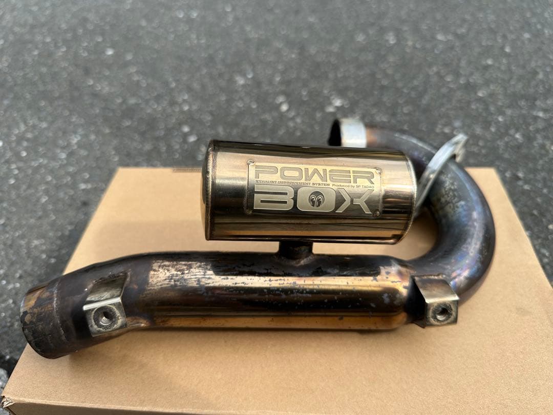 ★WR250X WR250R　SP忠男パワーボックス　エキパイ