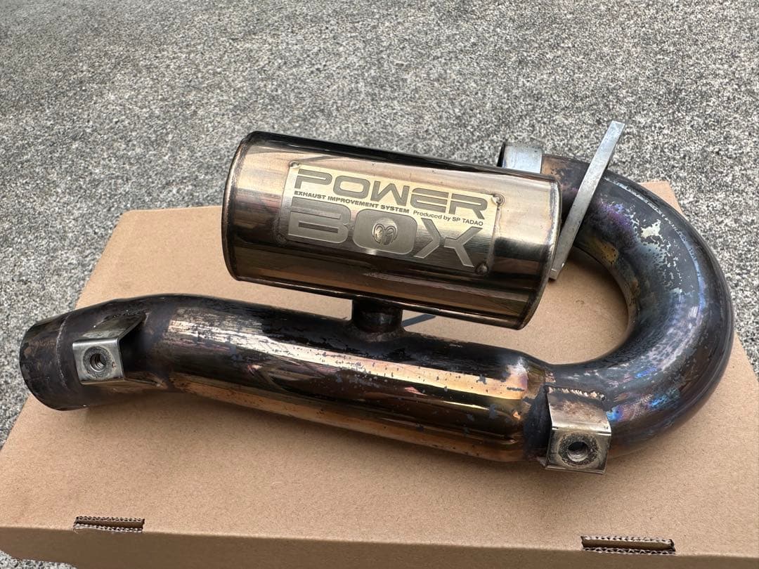 ★WR250X WR250R　SP忠男パワーボックス　エキパイ