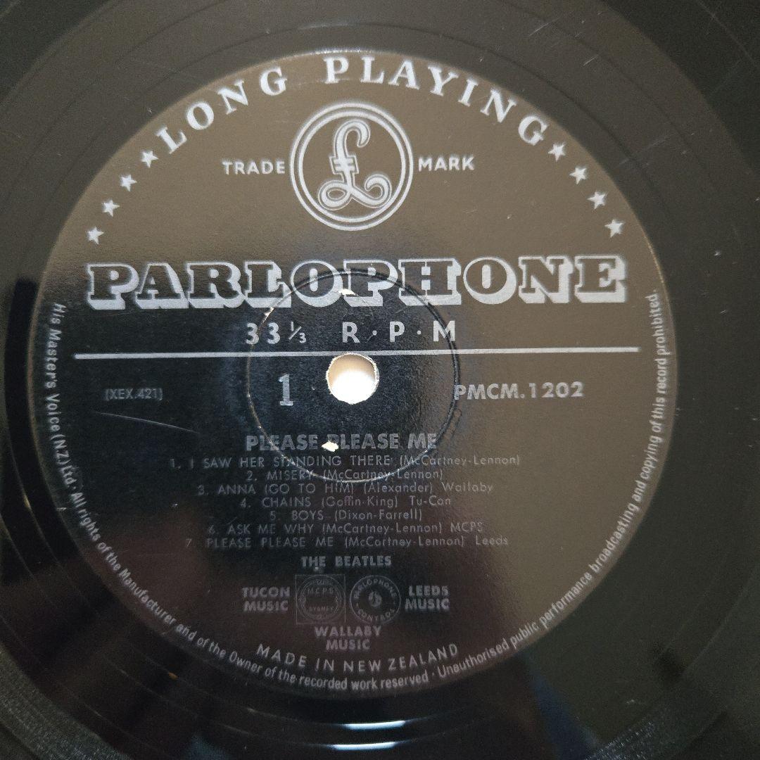 激レア Beatles Please Please Me ニュージーランド盤