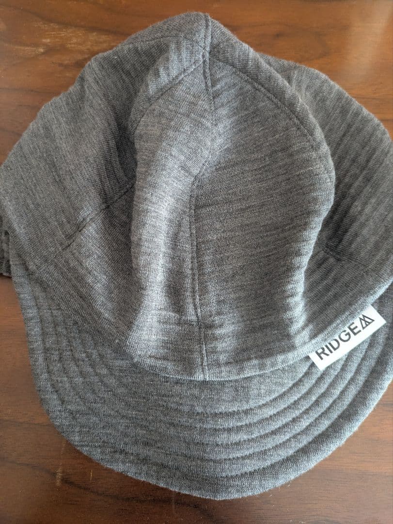 帽子 RIDGE Grid Merino Earmuff Cap