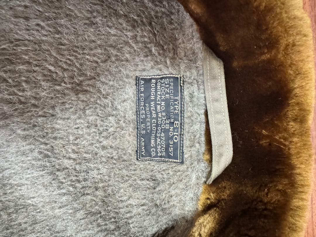 【ラバ8540】バズリクソンズB-10フライトジャケット