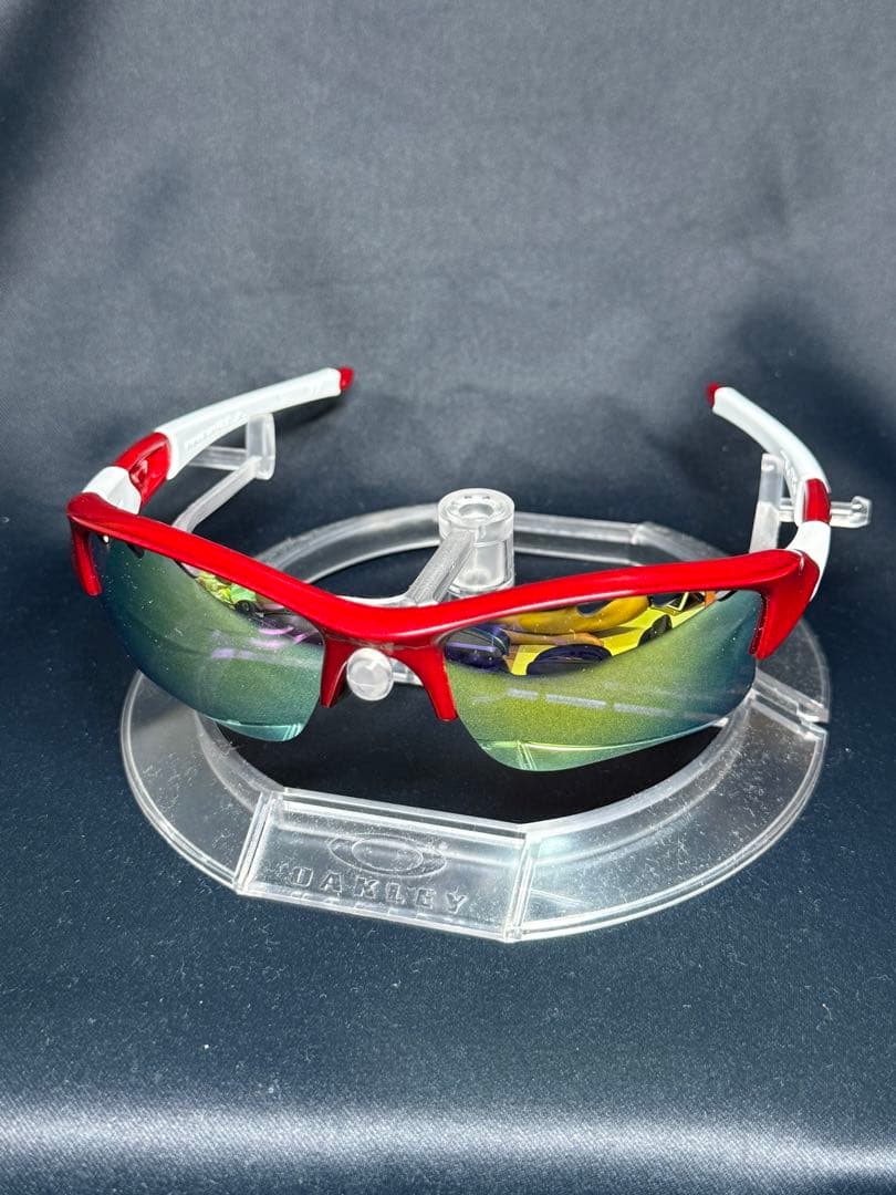 ☆オークリー☆フラックジャケット☆Team Red☆スペシャルコレクション☆