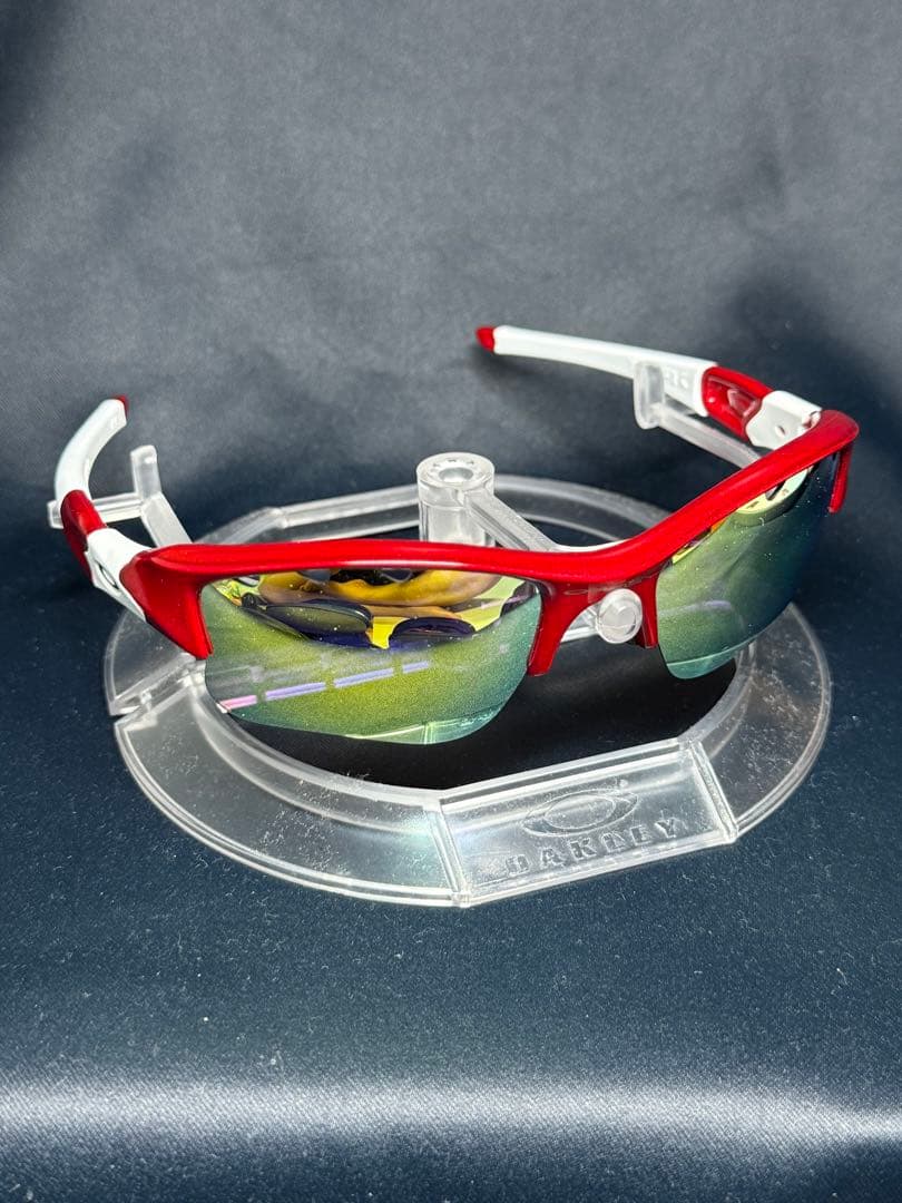 ☆オークリー☆フラックジャケット☆Team Red☆スペシャルコレクション☆