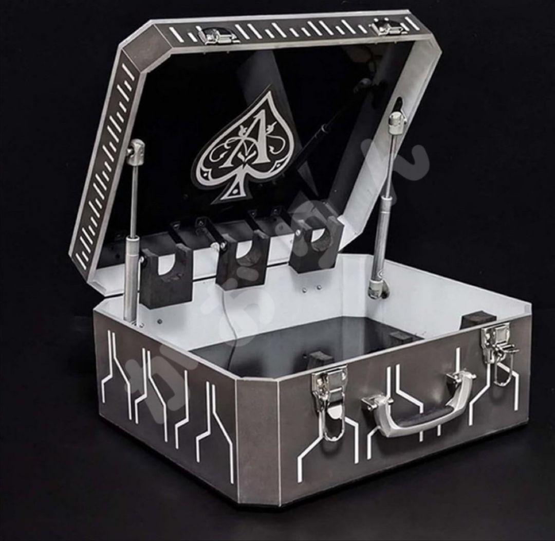 【新品】LED照明付き ボトル ボックス シャンパン ケース アルマンド