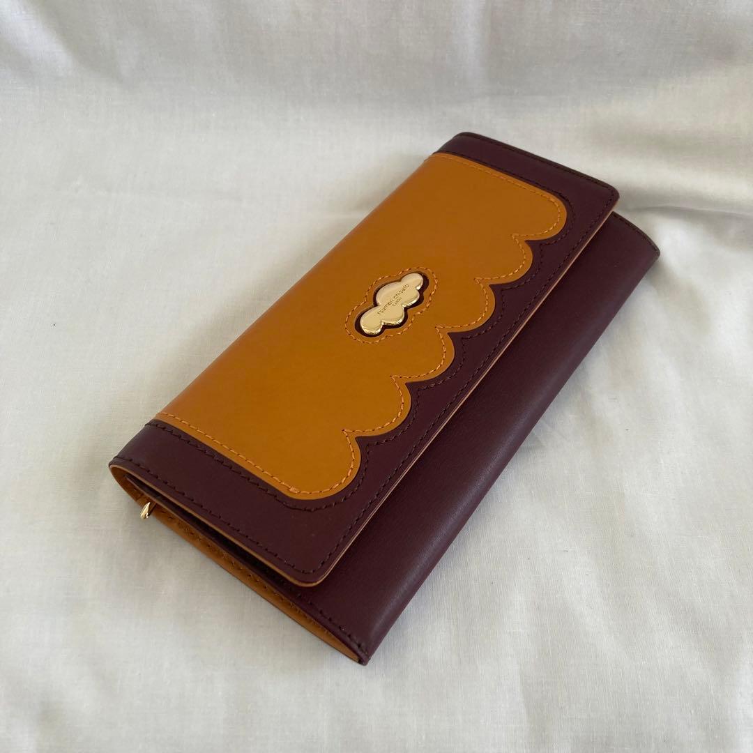 tsumori chisato CARRY スカラップコンビ 長財布 かぶせ