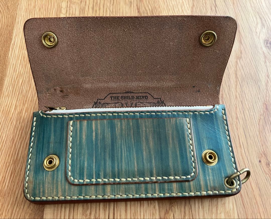 THE CHILD MIND レザー　トラッカーウォレット