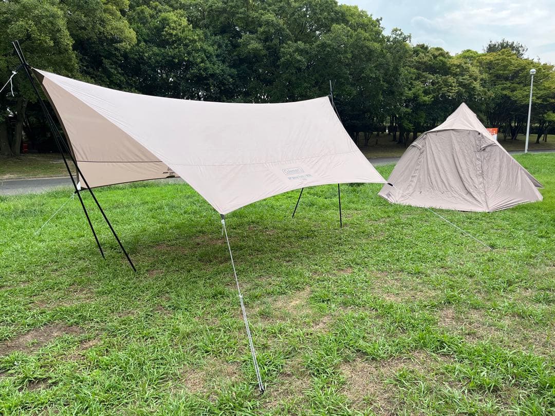 コールマン　ワイドティピーとヘキサタープ