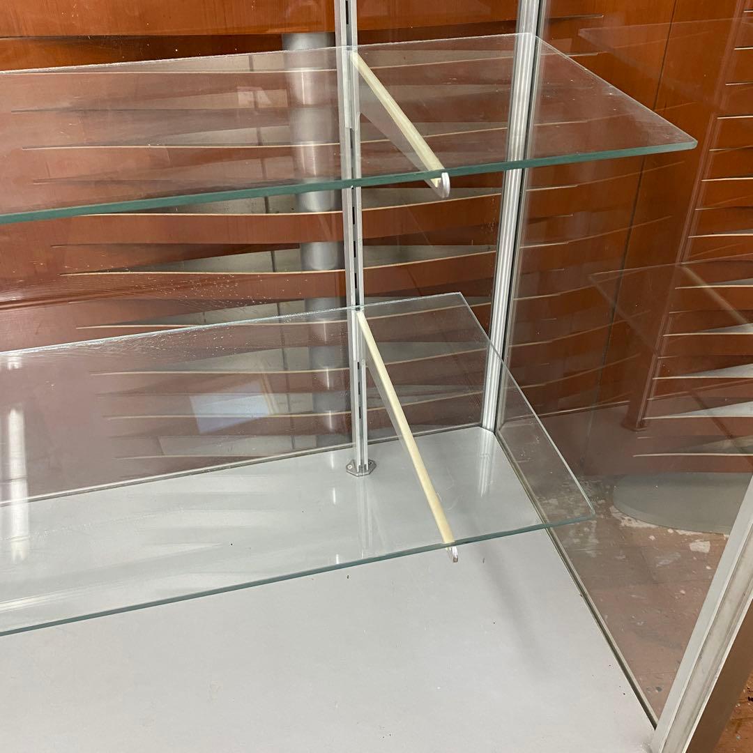 【引取限定】ガラスショーケース コレクションケース NISSIN 店舗什器 良品