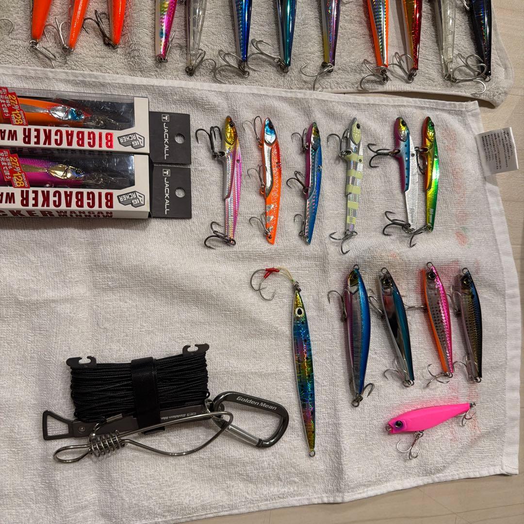 大人気ルアー多数 約75個 引退品ルアー　セットアッパー　ビックバッカー