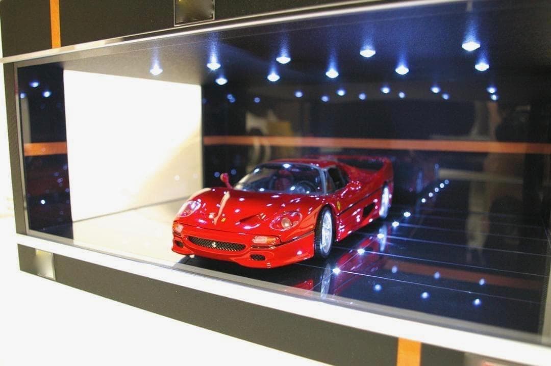 シゲオーダー品・USB電源　黒基調・ディスプレーBOX / ネオジオラマ