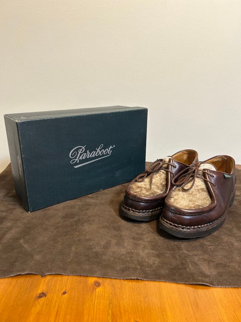【廃盤モデル】PARABOOT MICHAELポニー　40サイズ