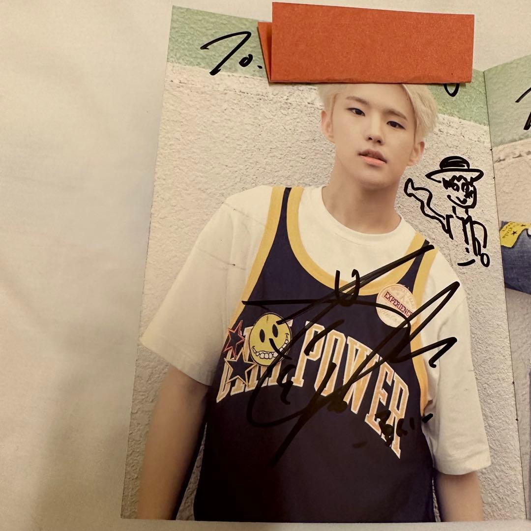 SEVENTEEN BOYSBE  直筆サイン