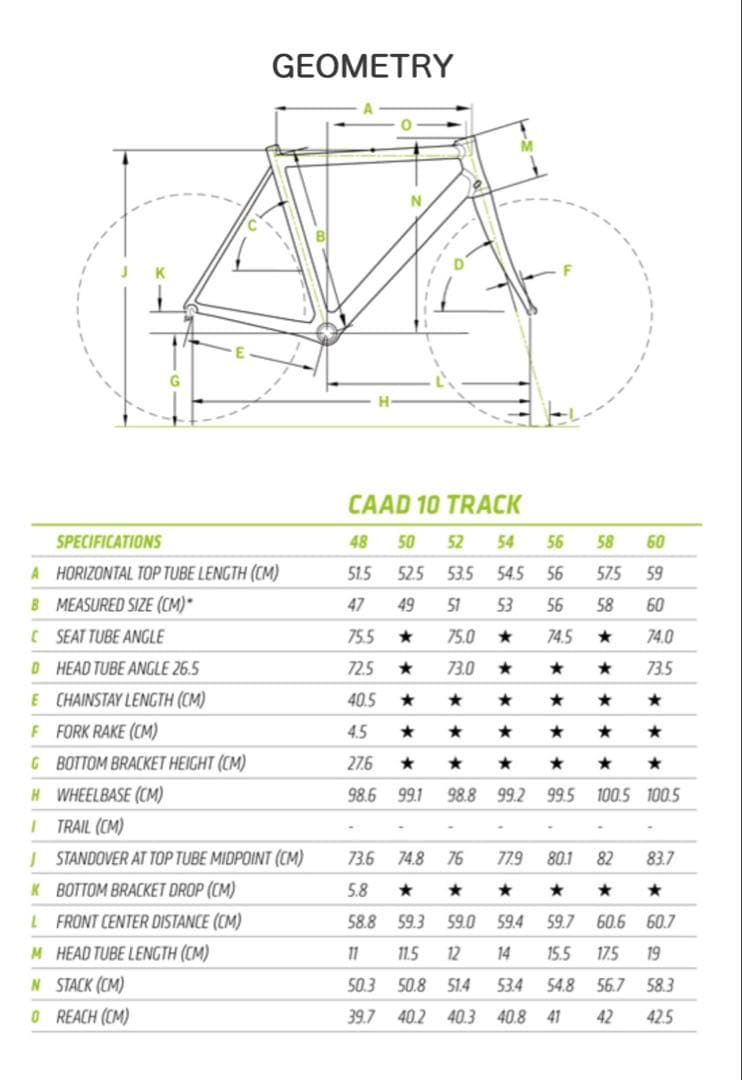 【手渡し限定】　Cannondale CAAD10 TRACK 1 フレーム