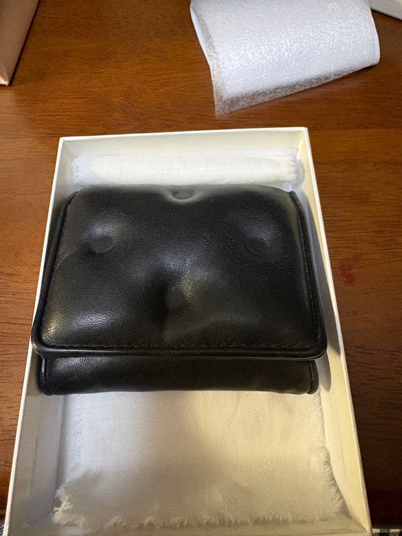 Maison Margiela glam slam ブラック三つ折り財布