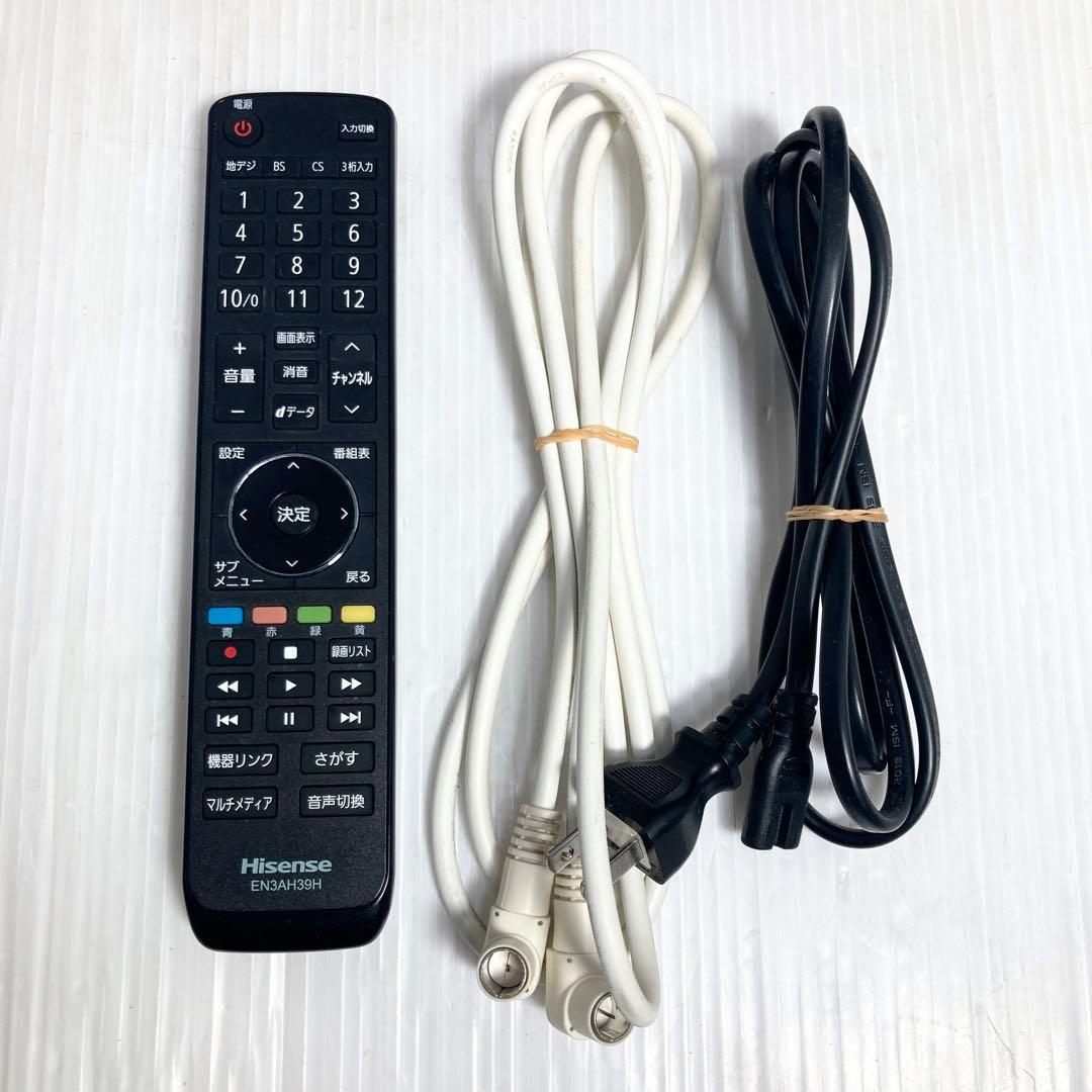 極美品 ハイセンス 43インチ 4K対応液晶テレビ 43F60E 2019年製