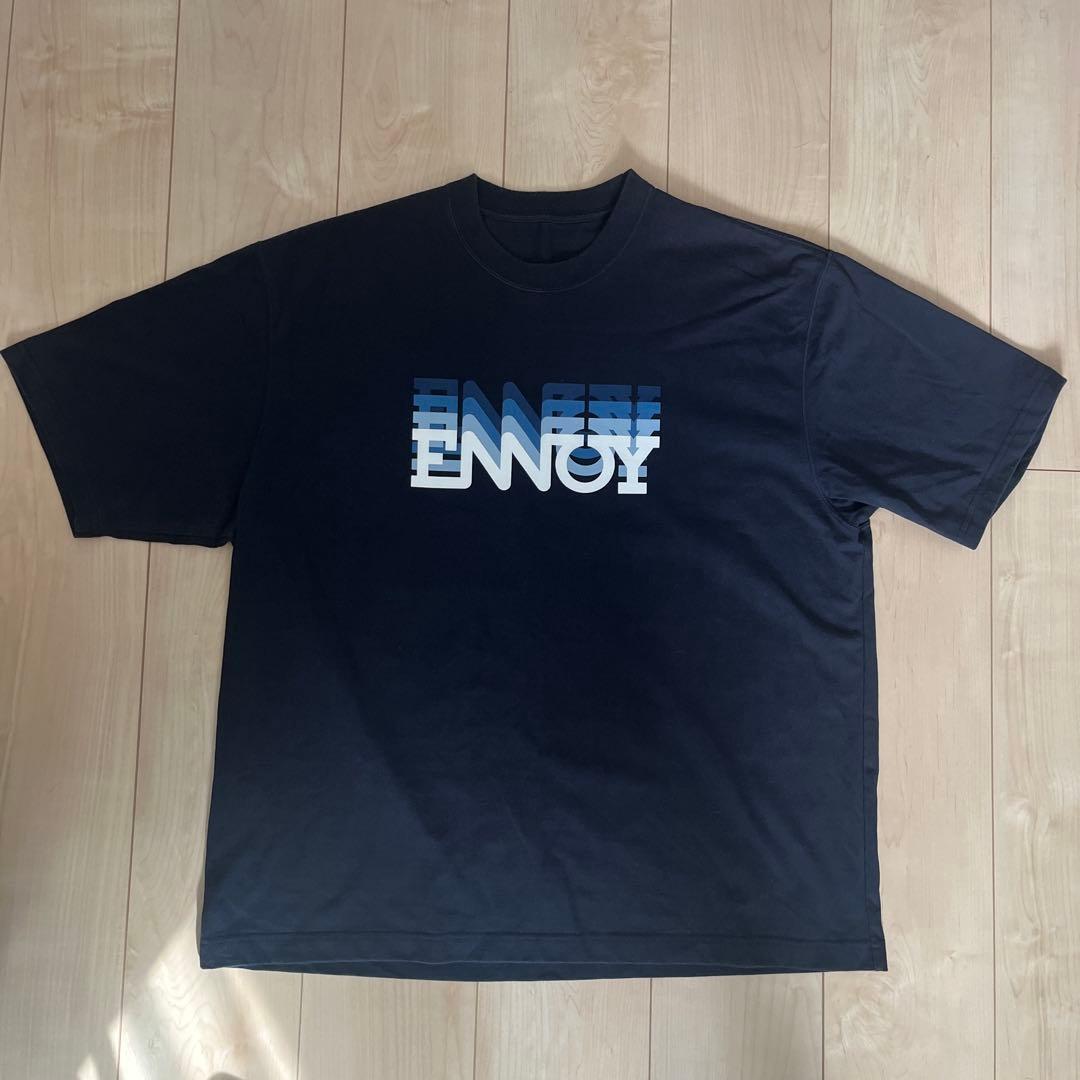 ennoy エンノイ ELECTRIC LOGO グラデーション Tシャツ