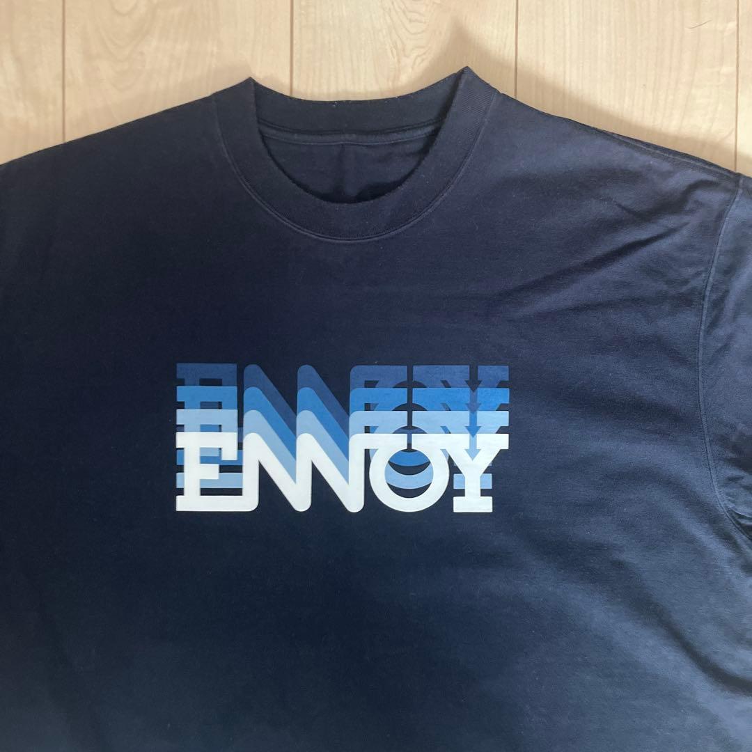 ennoy エンノイ ELECTRIC LOGO グラデーション Tシャツ