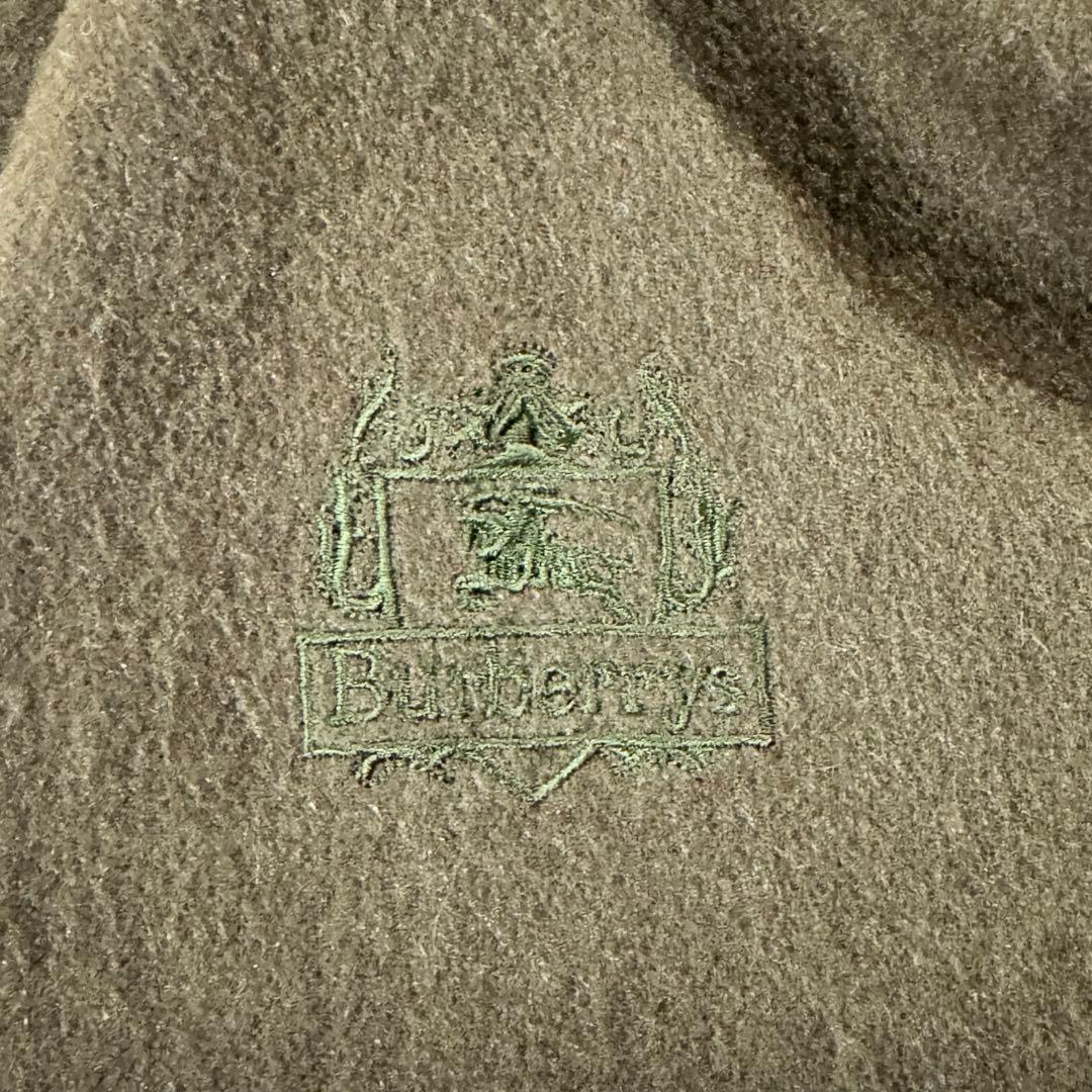 美品✨ カシミヤ100% ✨バーバリーズ オブ ロンドン マフラー ホースロゴ