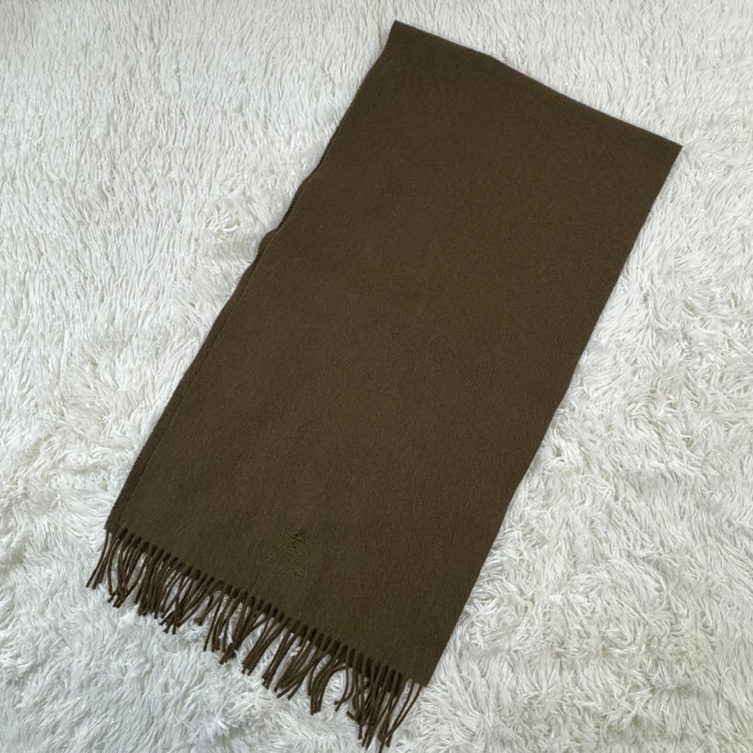 美品✨ カシミヤ100% ✨バーバリーズ オブ ロンドン マフラー ホースロゴ