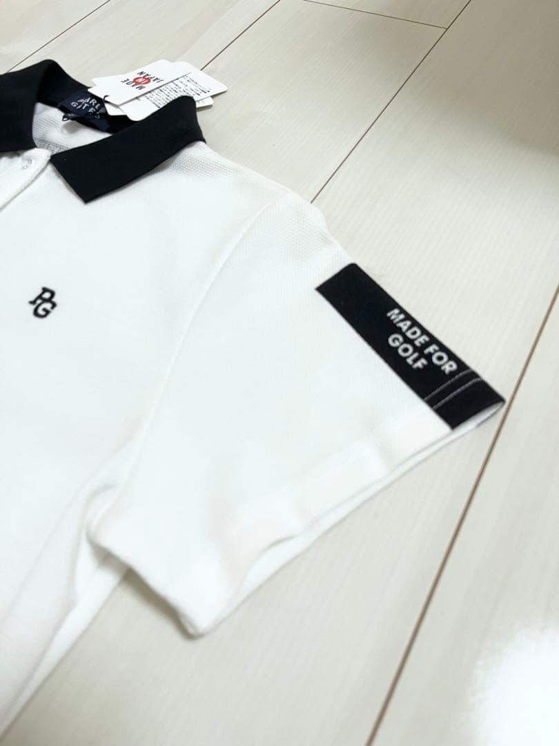 タグ付き新品　大人気　希少なパーリー　シャープなポロシャツ