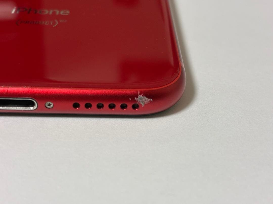 iPhone8 64gb レッド　バッテリー81%