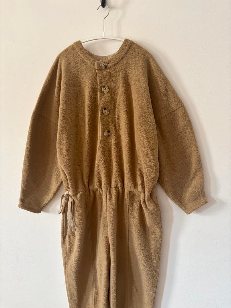 KiiRA エコボア ベージュ オールインワン