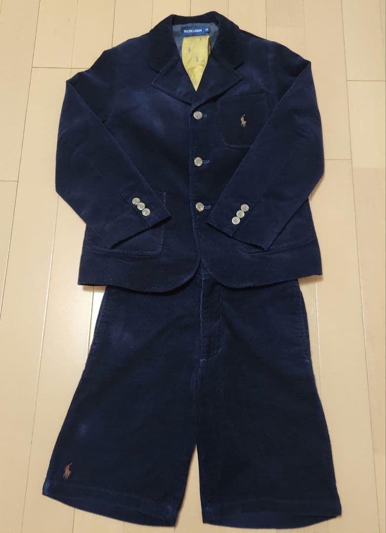 Ralph Lauren ラルフローレン コーデュロイフォーマルスーツ120cm