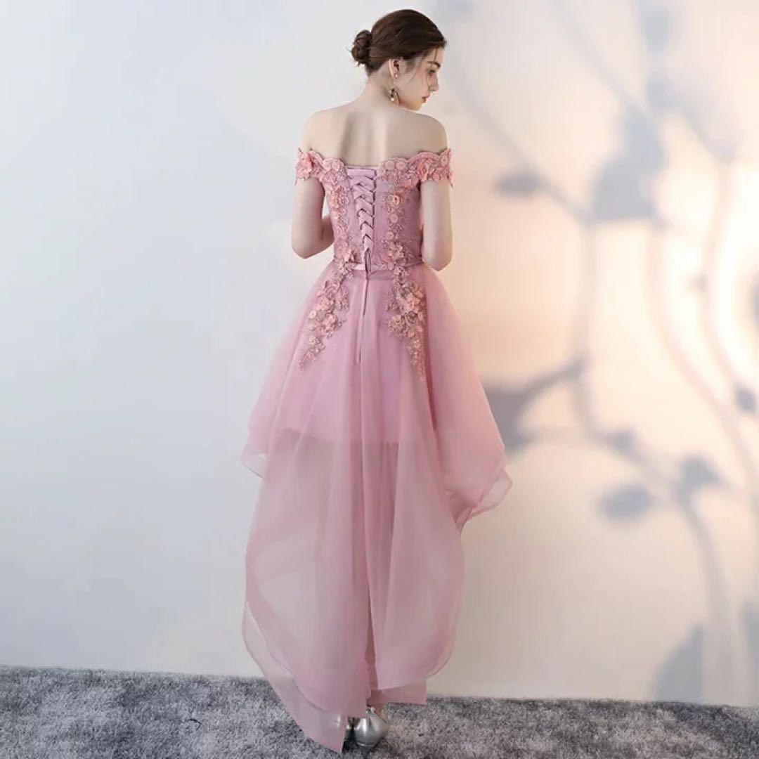 ドレス  フィッシュテールドレス ロングinショート