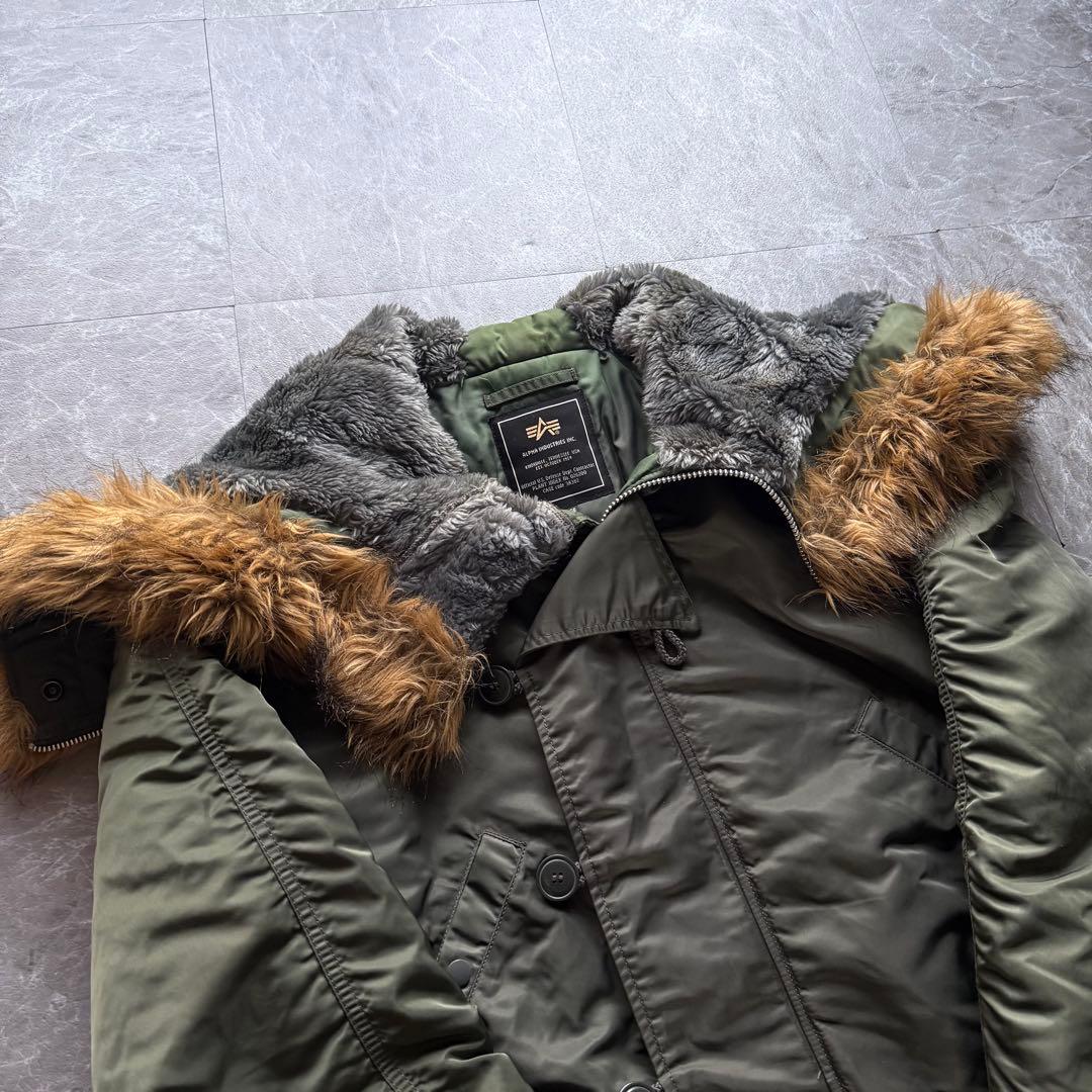 ALPHA N-2B MA1フライトジャケット 短丈