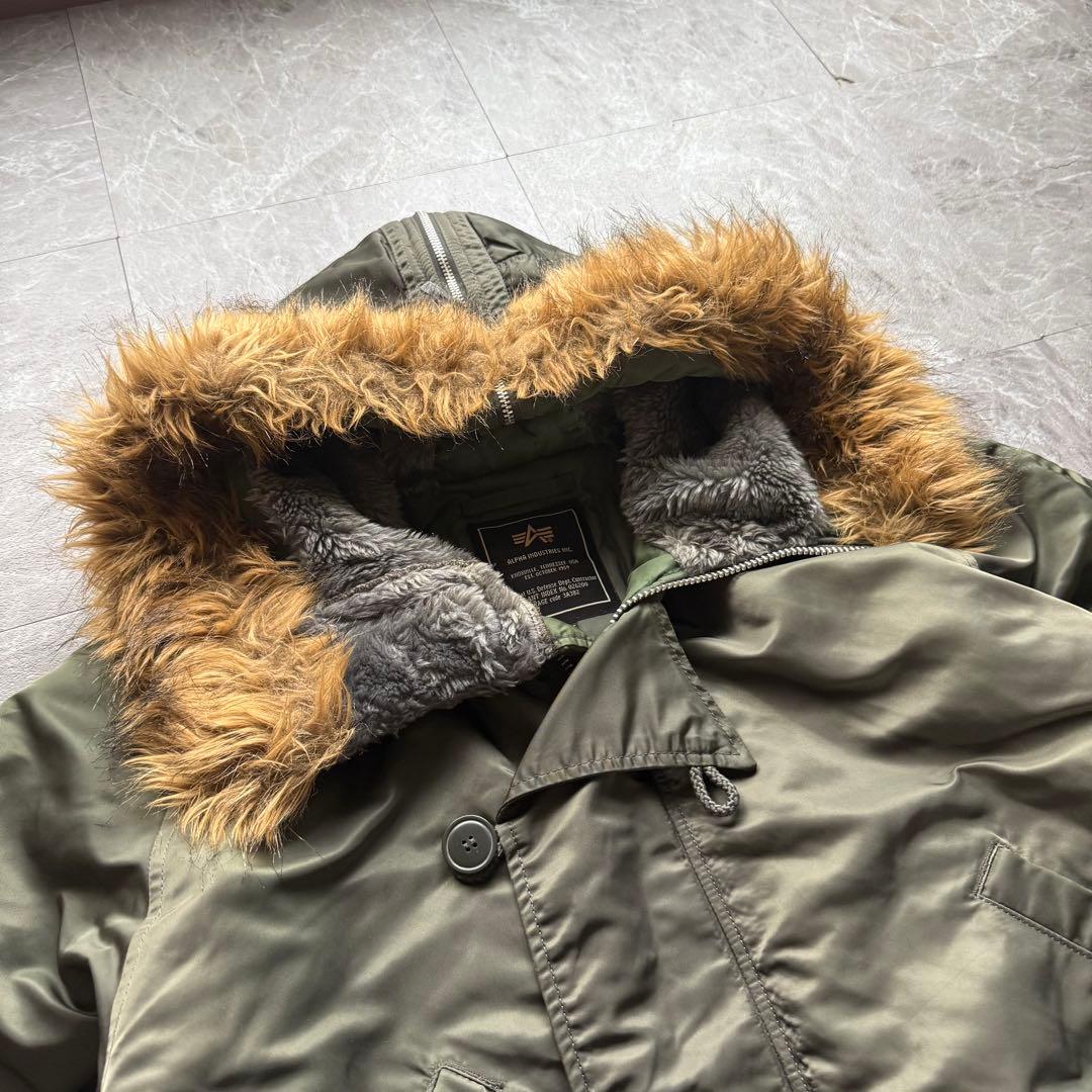 ALPHA N-2B MA1フライトジャケット 短丈