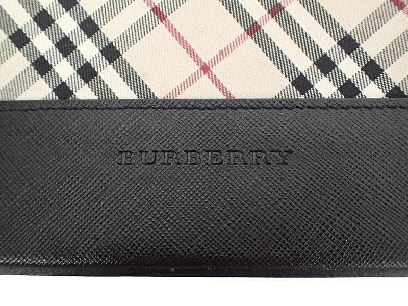 BURBERRY バーバリー トートバッグ ノバチェック A4ファイル対応