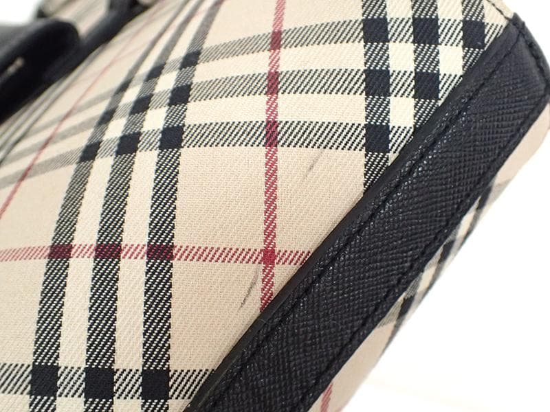 BURBERRY バーバリー トートバッグ ノバチェック A4ファイル対応