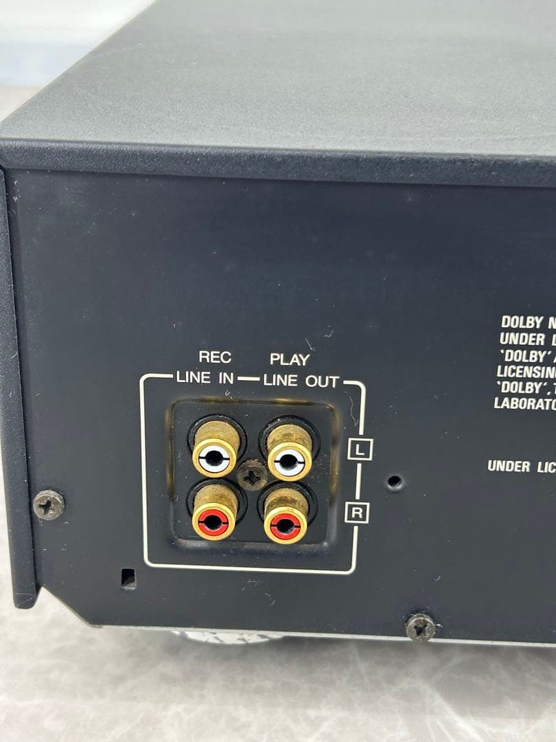 送料込み⭐︎KENWOOD【カセットデッキ KX-1100HX】動作確認済み