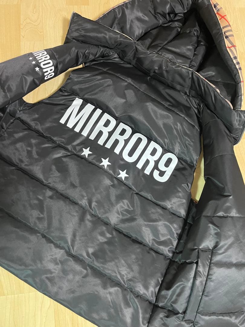 MIRROR9 ミラーナイン チェック ゴルフ ベストダウン リバーシブル