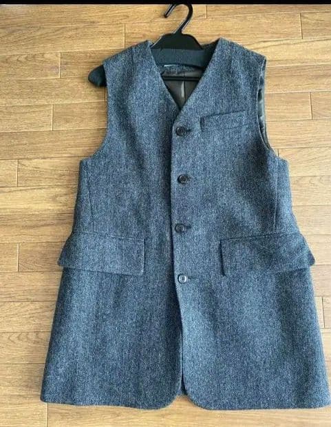 最終値下げシンゾーン THE SHINZONE ヘリンボーン ジレ