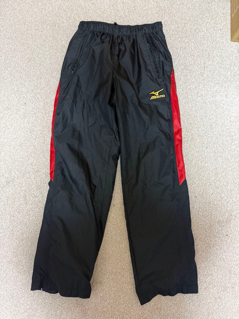 【美品】ミズノプロ セットアップ ウィンドブレーカー　上下 O XL 防寒着