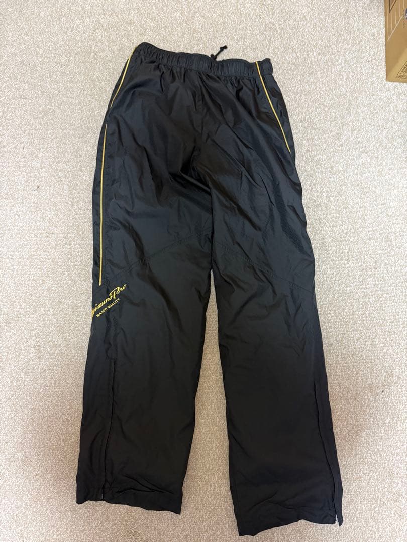 【美品】ミズノプロ セットアップ ウィンドブレーカー　上下 O XL 防寒着