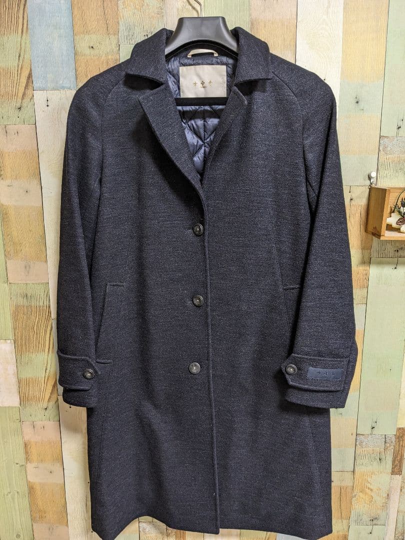 ★TATRAS★タトラス★中ダウン★コート★ネイビー